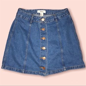 Forever 21 Jean Skirt